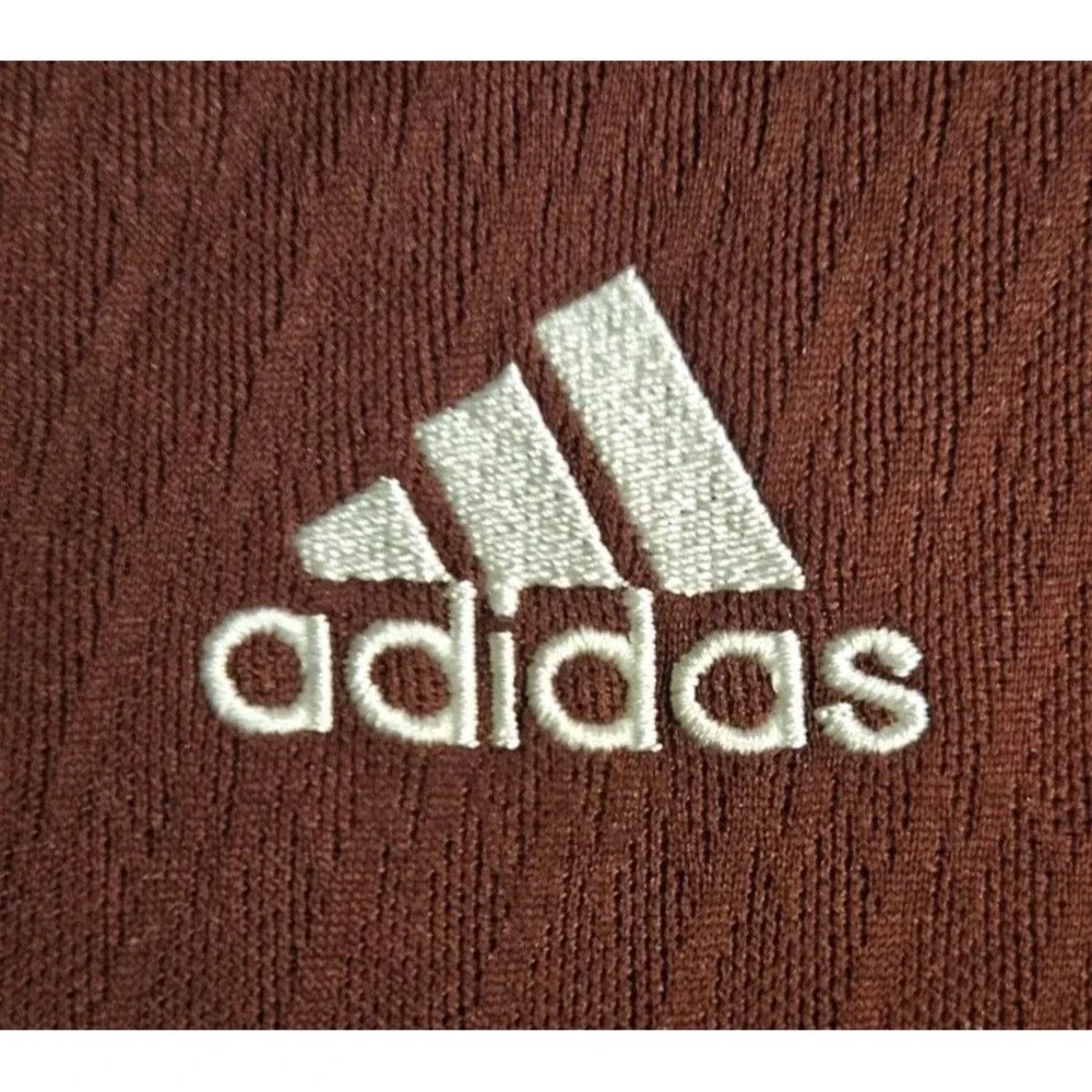 adidas Mens XL Texas A&M Aggies Polo Shirt Maroon Climalite Golf Sideline SEC